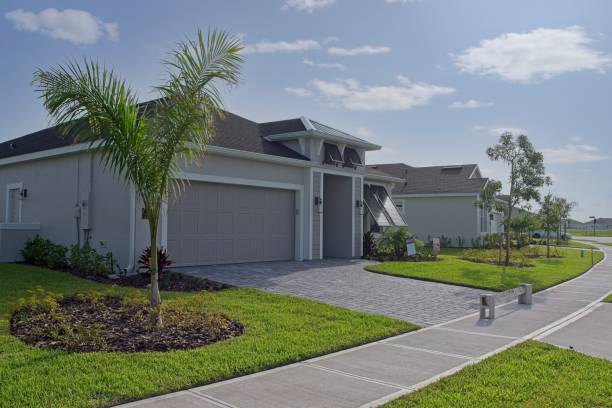 Cobblestone Driveway Pavers in Cross Roads, TX